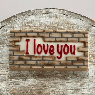 Forma De Chocolate - Forma De Chocolate Especial 3 Partes - Tablete I Love You - BWB 10166